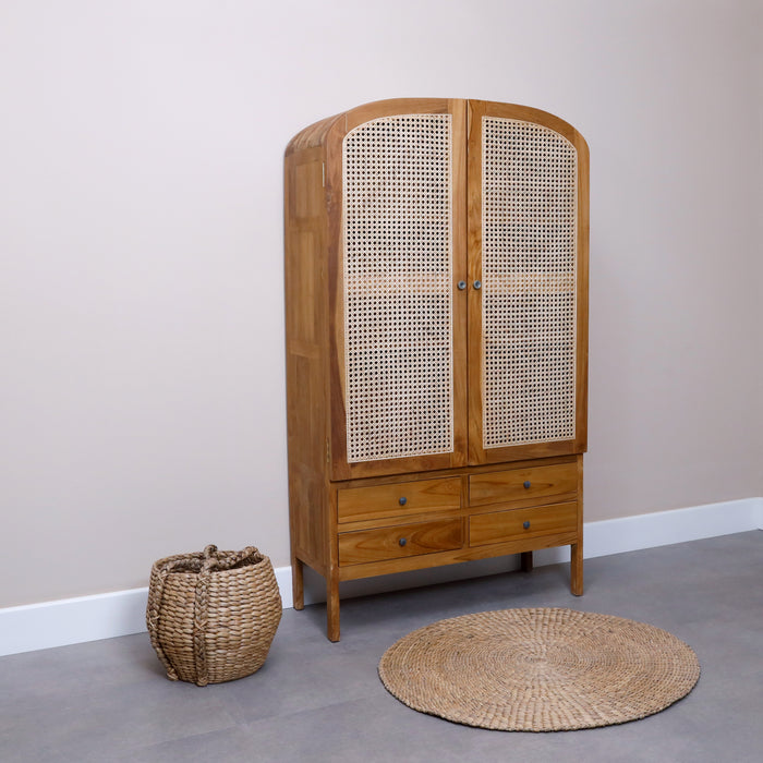 Elgin Rattan Cabinet
