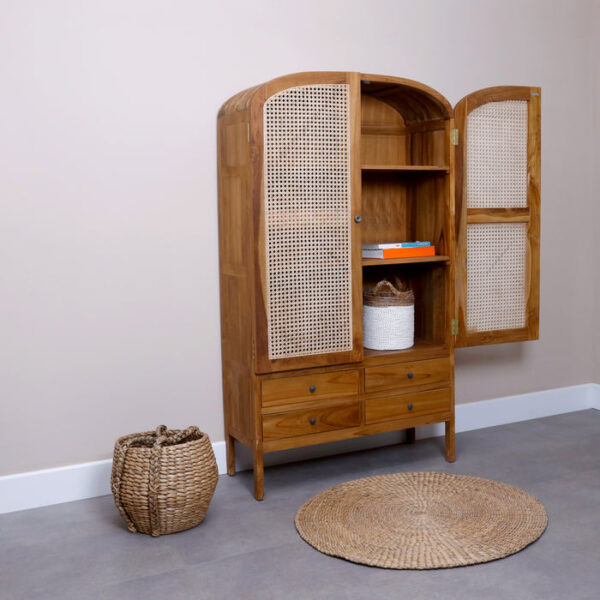 Elgin Rattan Cabinet - Image 3