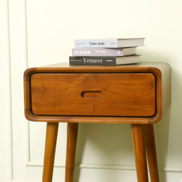 Narvik 1 Drawer Bed Sidetable - Image 4