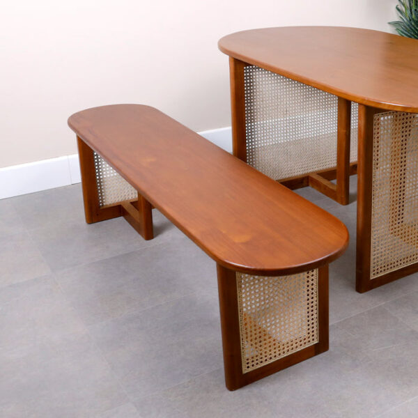 Aura Dining table set of table and bench - Image 4