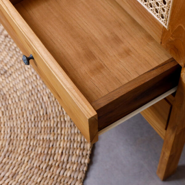 Elgin Rattan Cabinet - Image 6