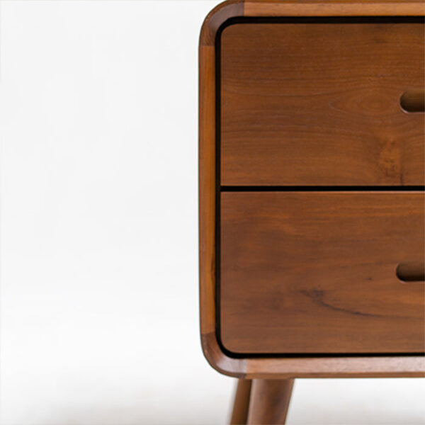 Narvik 2 Drawer Bed Sidetable - Image 2