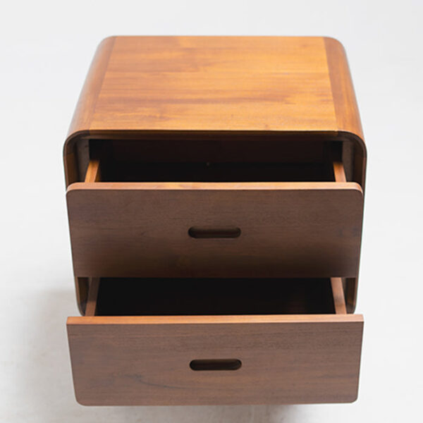 Narvik 2 Drawer Bed Sidetable - Image 3