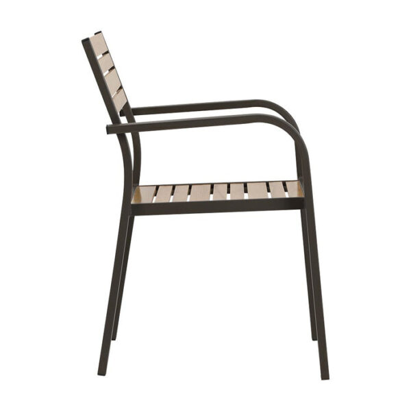 Yulan outdoor dining chair - Image 2